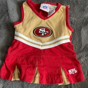 Forty Niner Cheerleader outfit